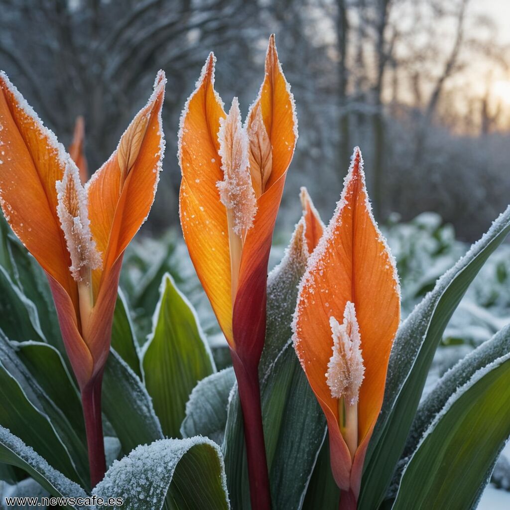 Invernada canna » Cuida tus cannas heladas  