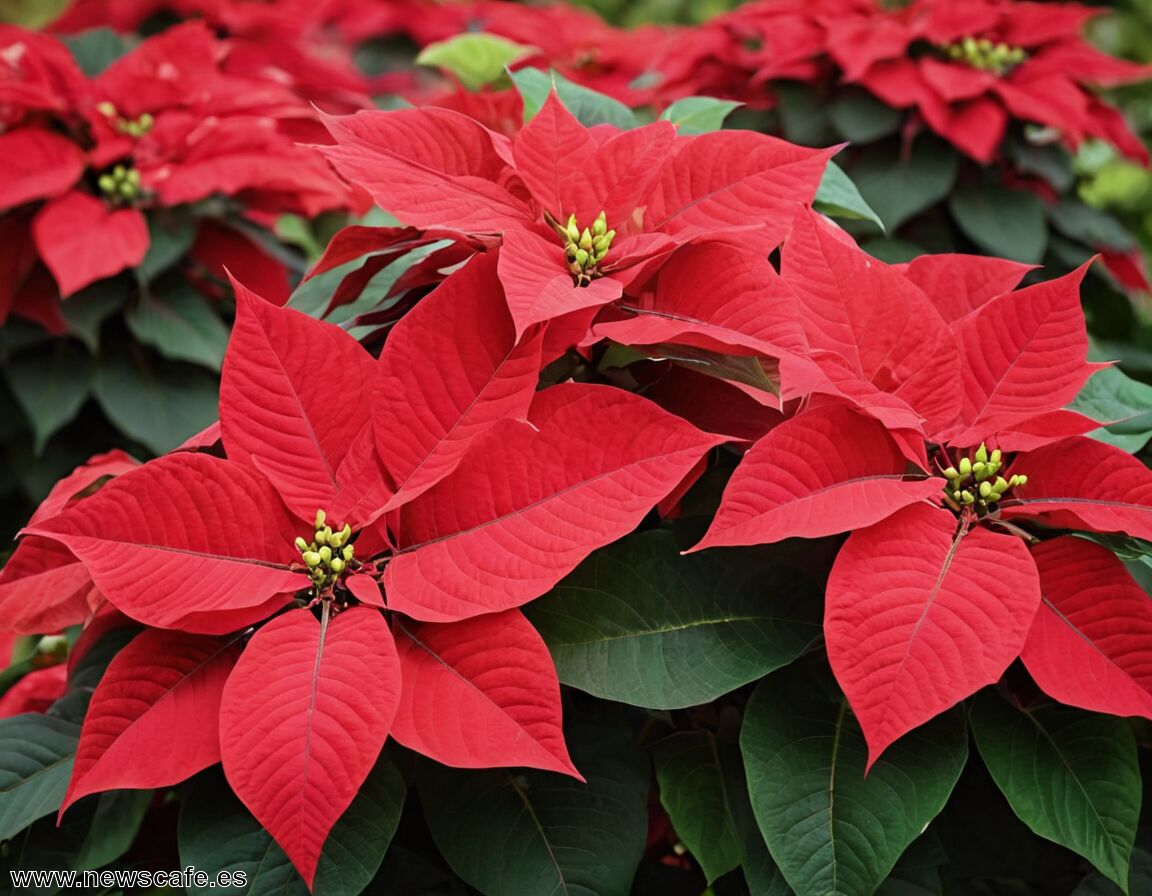 Podar después de florecer   - Cuidados de la poinsettia » Consejos para florecer  