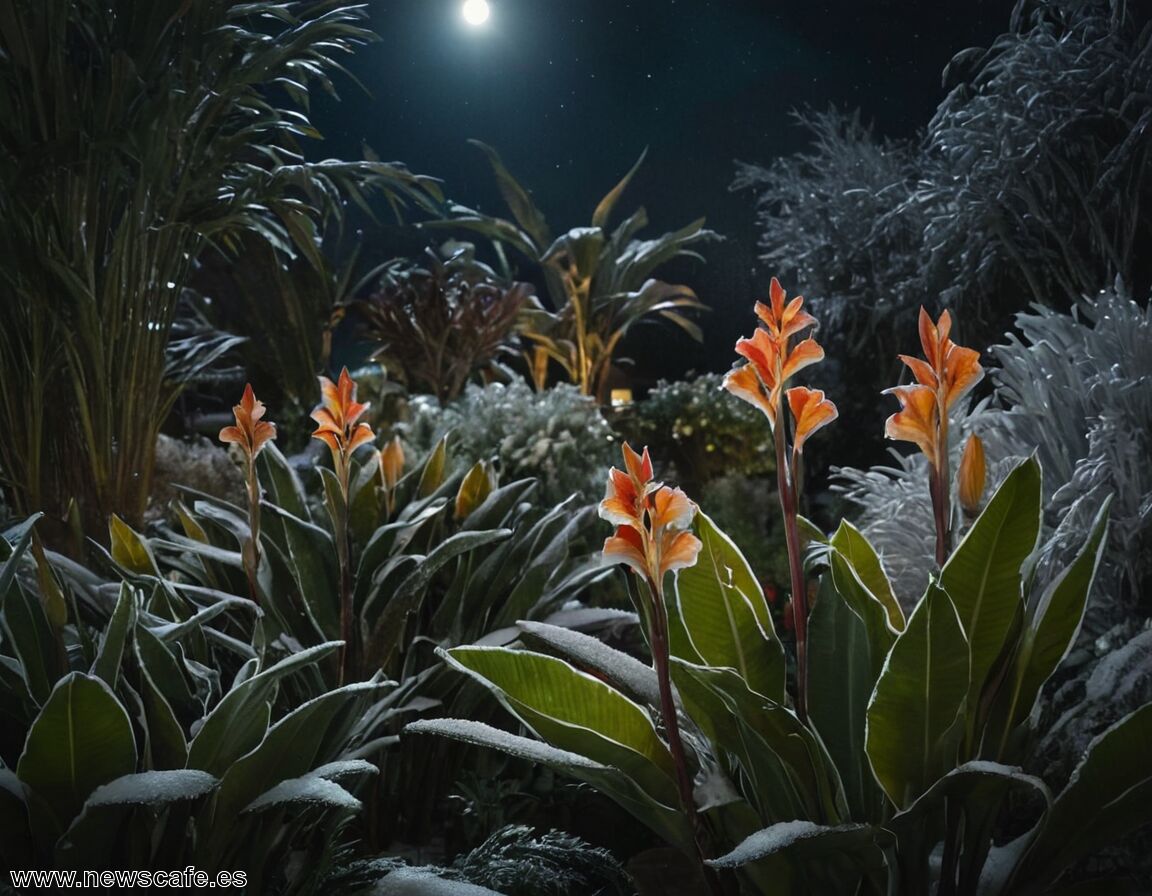 Supervisar las temperaturas nocturnas - Invernada canna » Cuida tus cannas heladas  